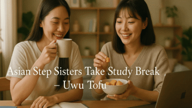 Asian Step Sisters Take Study Break - Uwu Tofu