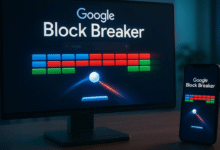 Google Block Breaker