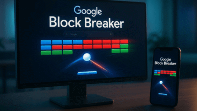Google Block Breaker